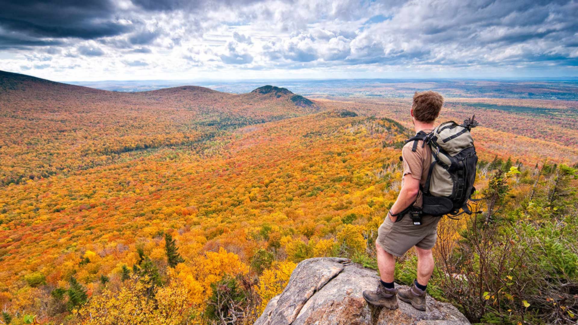 Randonnée guidée dans les Appalaches près du Mont-Mégantic